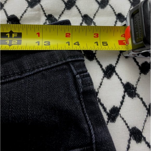 Levis The Original Jeans Women's Mid-Rise Skinny Boot Size 4 M Black - Picture 5 of 9